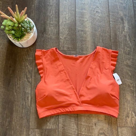 Old Navy Other - Old Navy Coral Pink bikini top size XL A3